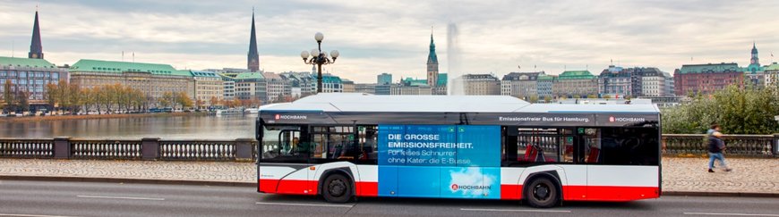 FIRST ORDER PLACED WITH SOLARIS UNDER THE FRAMEWORK AGREEMENT TO SUPPLY 530 ELECTRIC BUSES TO HAMBURG
